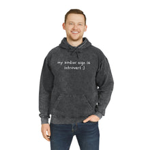 Load image into Gallery viewer, Introvert Mineral Wash Hoodie